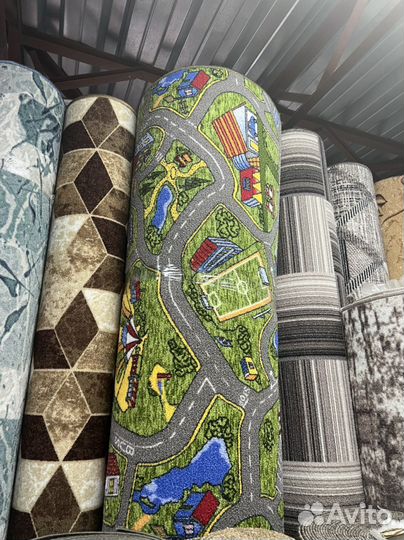 Ковры и паласы новые на отрез