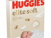 Huggies Elite Soft 1 3-5 кг, 100 шт