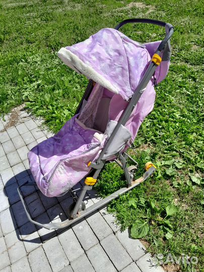 Коляска санки