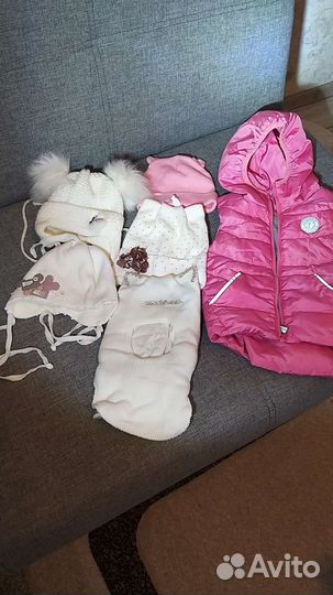 Вещи пакетом на девочку с 74 р и до 2 лет