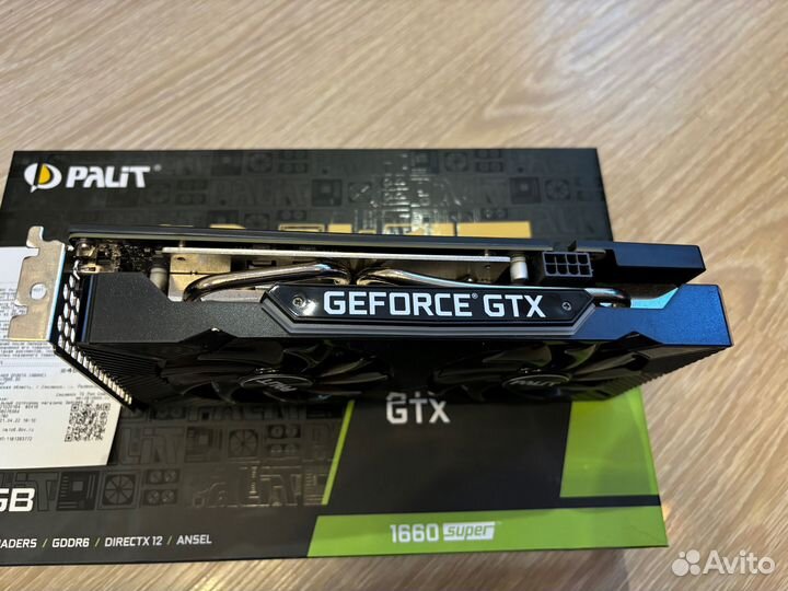 Palit Gtx 1660 Super Gaming Pro На гарантии днс