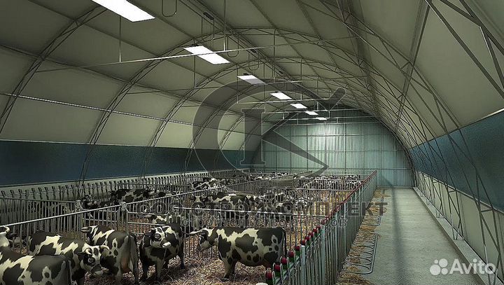 Ангары Бескаркасные здания склады