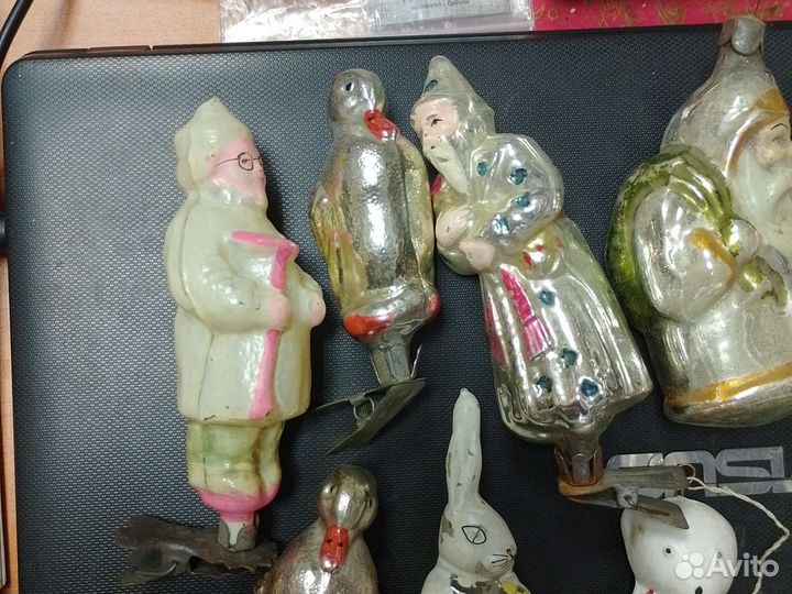 Елочные игрушки СССР Винтаж оптовый лот