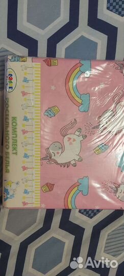 Детское постельное белье в детскую кроватку