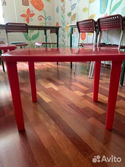 Стол детский пластиковый