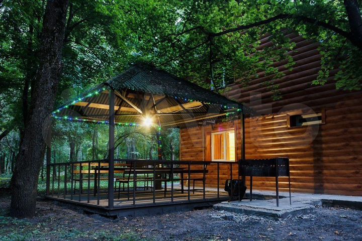 Дом 120 м² на участке 10 га