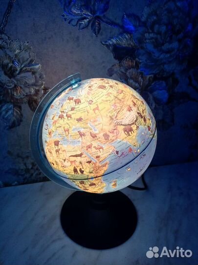 Глобус ночник
