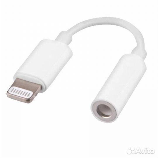 Переходник lightning на 3.5 minijack aux