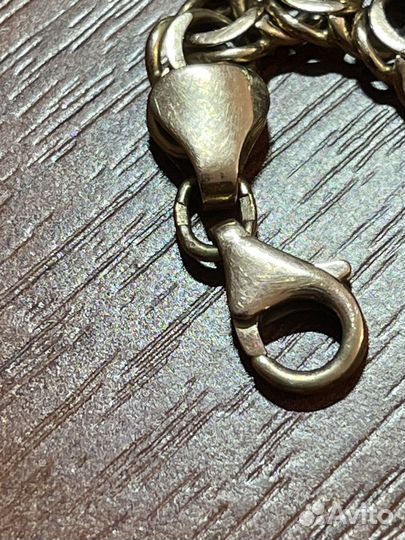 Мужской золотой браслет