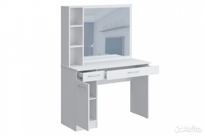 Стол туалетный с зеркалом Париж