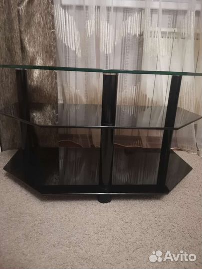 Стеклянная тумба