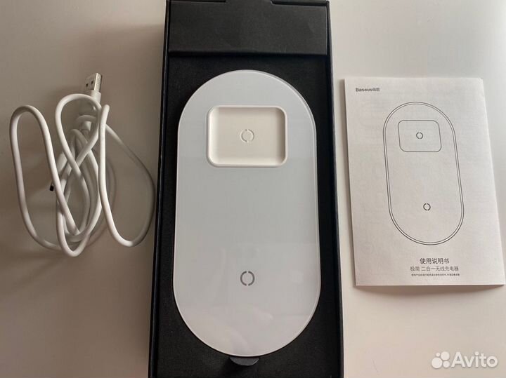 Simple 2in1 wireless charger