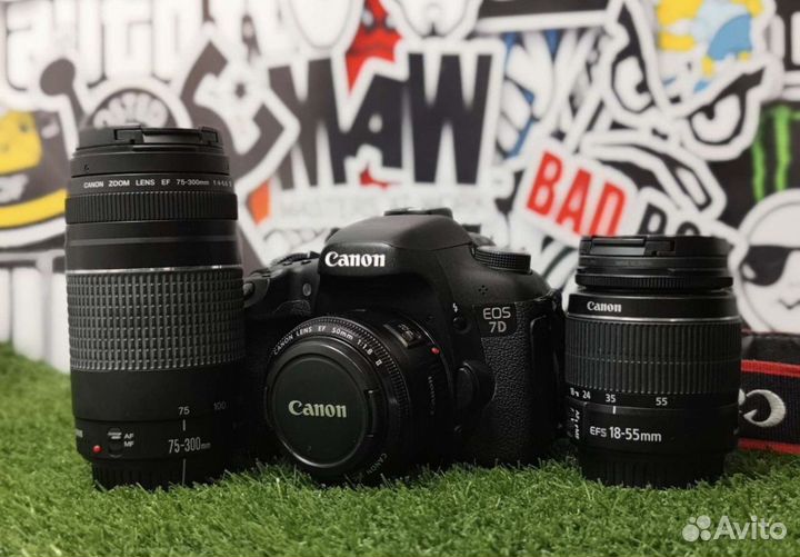 Зеркальный фотоаппарат canon 7D