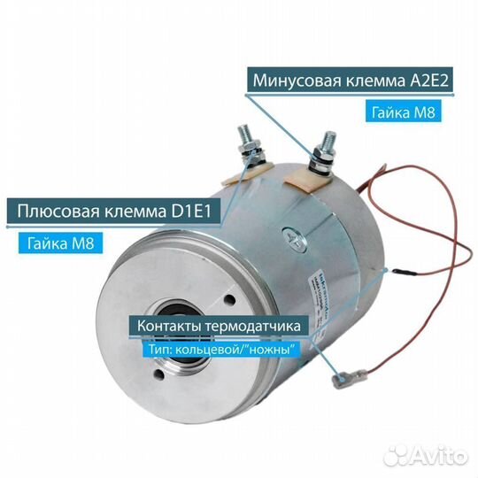 Электродвигатель IMM102958 Dautel dhollandia efel