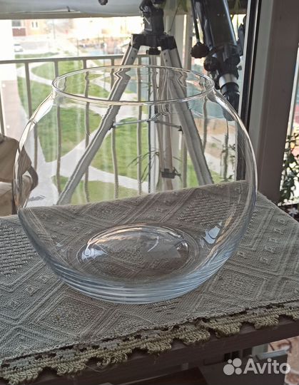 Аквариум круглый