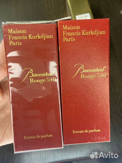 Tom ford soleil blanc и Baccarat Rouge 540