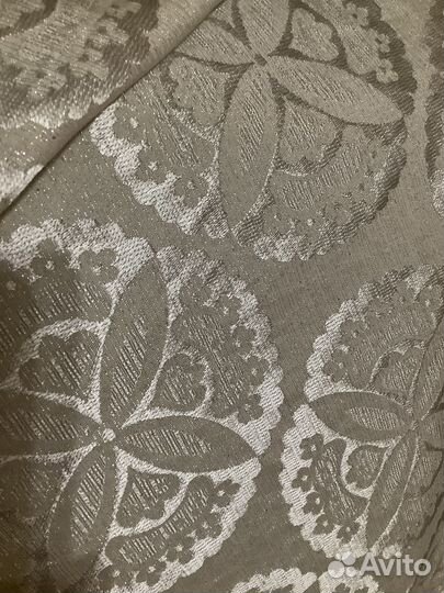 Скатерть поликотон с люрексом