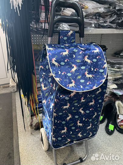 Сумка тележка на колесах