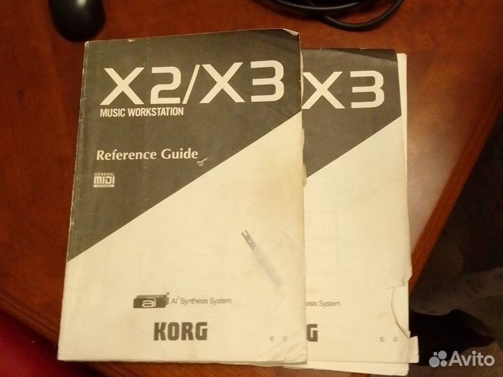 Синтезатор korg x3 и усилитель Yamaxa 640