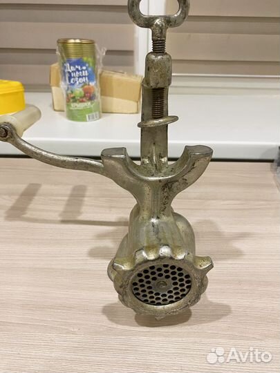 Мясорубка ручная СССР чугунная