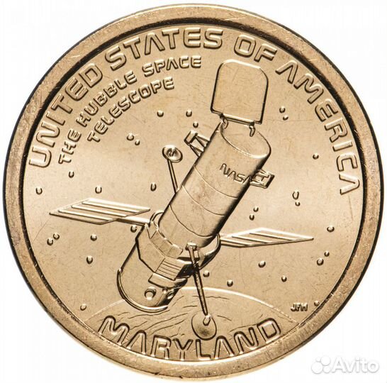 Монеты США памятные номинал 1 и 0.05 и 0.25