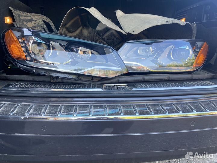 Фара на volkswagen touareg 2