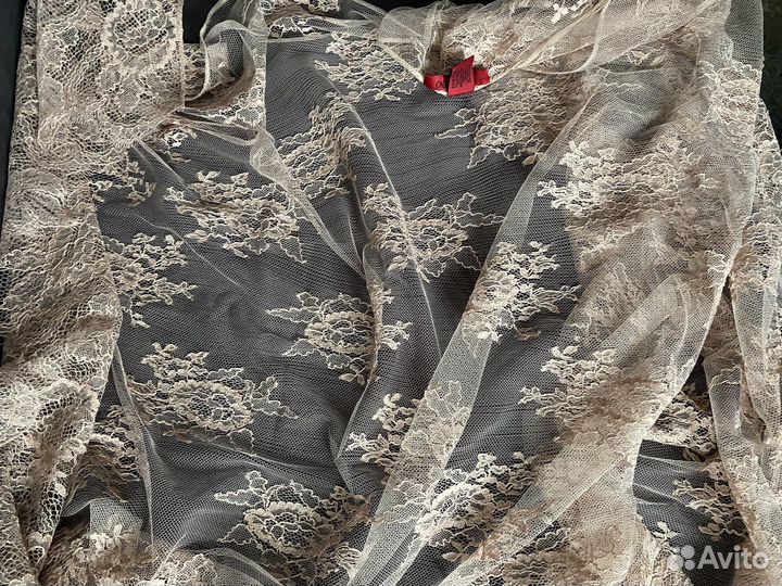 Valentino кружевной платок