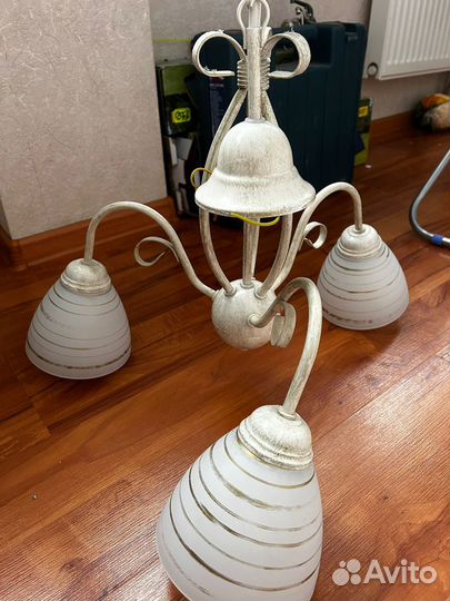 2 Люстры и 2 шт бра комплект