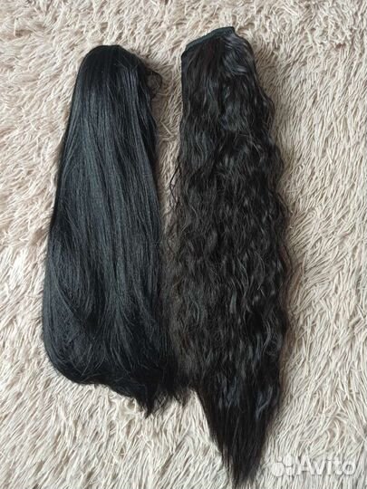 Хвост шиньон