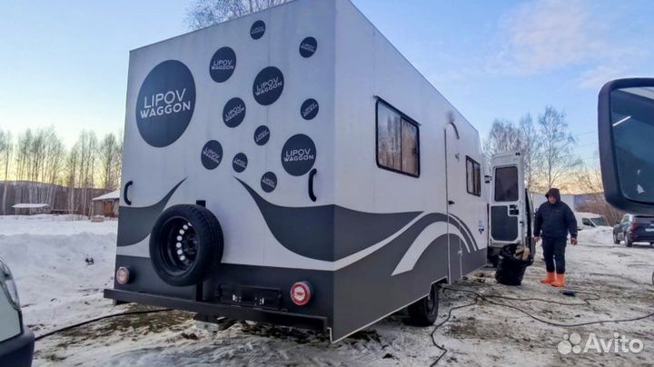 Прицеп-дача Lipov Waggon К500, 2023