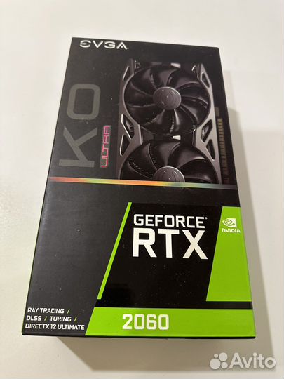 Видеокарта evga nvidia geforce rtx 2060 6Gb