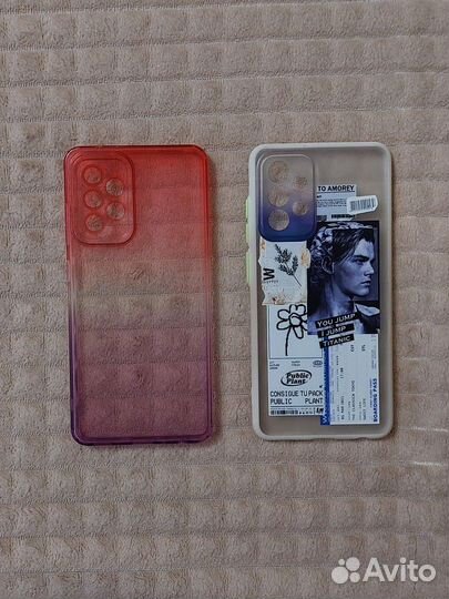 2 чехла на Samsung A52