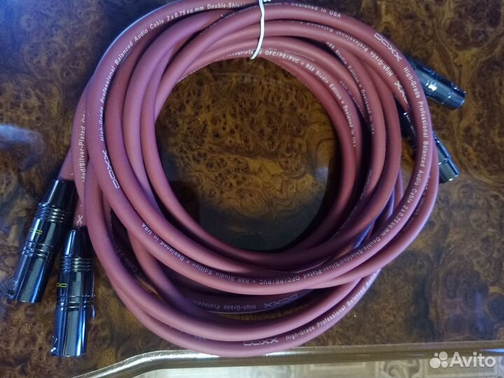 Балансный аудио XLR кабель daxx R389-30 3 м