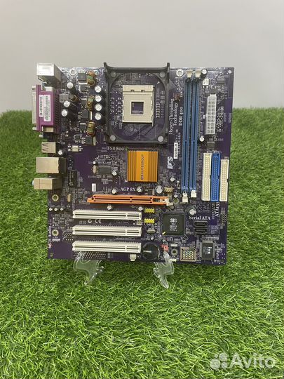 Материнская плата S-478 ECS 661GX/800-M