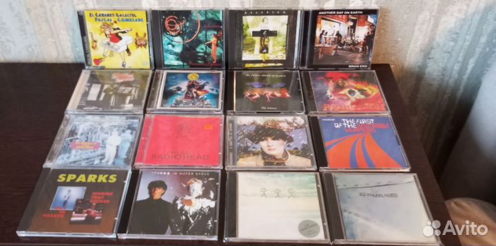 CD прог рок/электроника русские издания