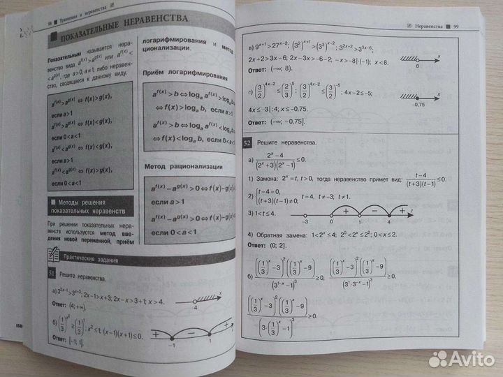 Справочник (математика) для подготовки к огэ и егэ
