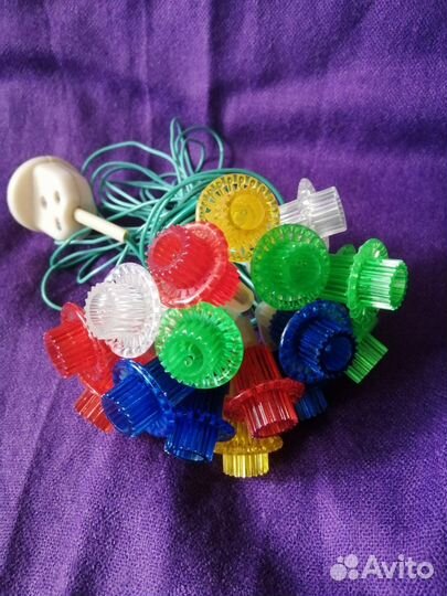 Новогодняя гирлянда СССР