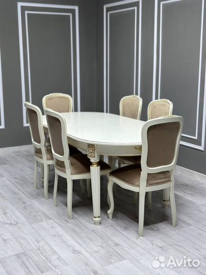 Стол со стульями в наличии\оплата при получении