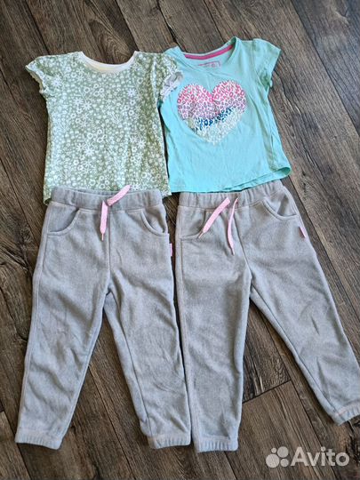 Пакет вещей на девочку 98-104