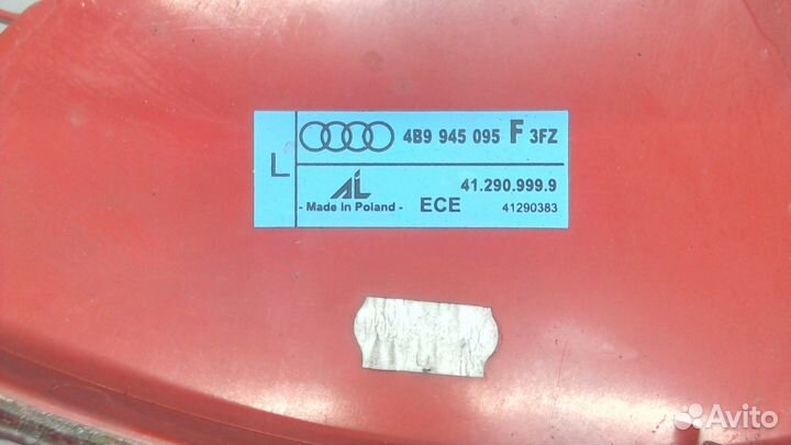 Фонарь (задний) Audi A6 (C5) Allroad, 2002