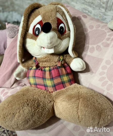 Большая мягкая игрушка Заяц