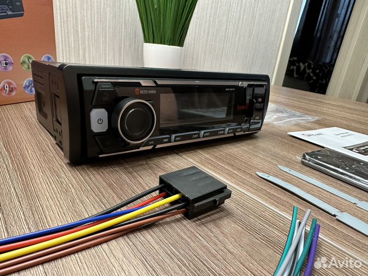 Процессорная магнитола 1 din Boss mini