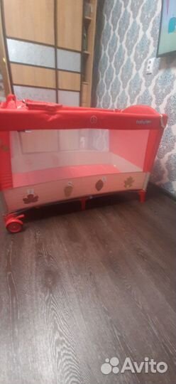 Детская кровать манеж