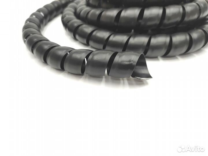 Оплетка спиральная для кабелей и рукавов 24мм