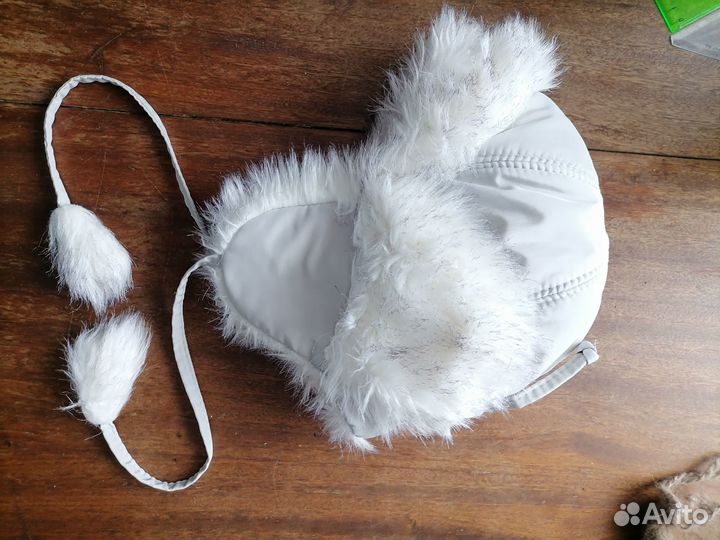 Шапка меховая детская зимняя