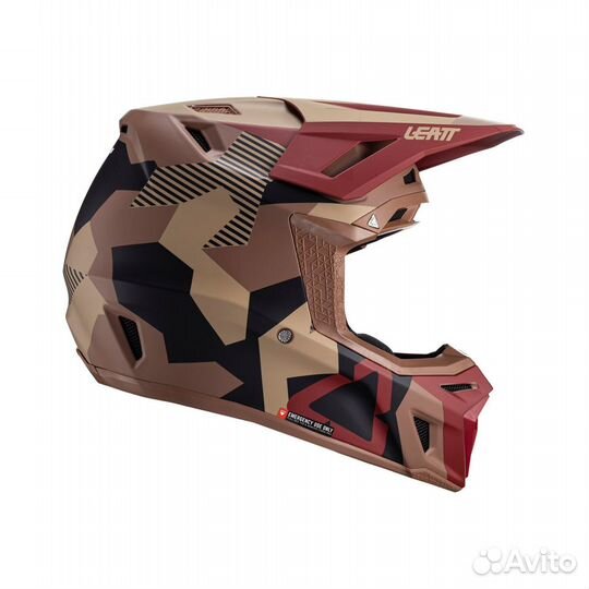 Композит Шлем Leatt Helmet Kit Moto 8.5 RubyStone