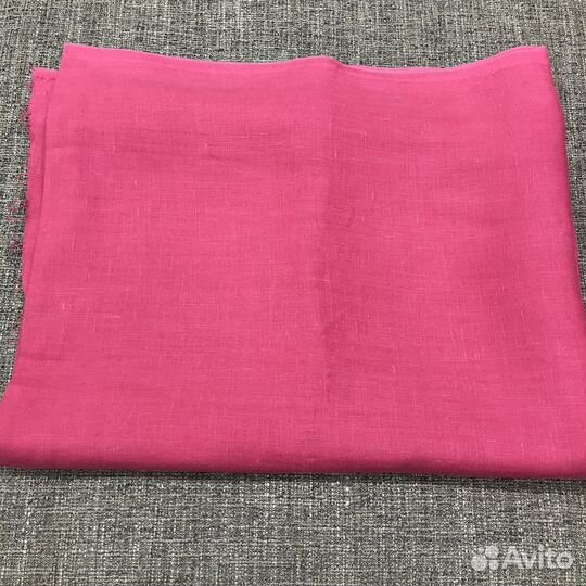 Отрез ткани лен