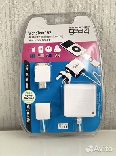 Зарядка переходник зарядное устройство iPod