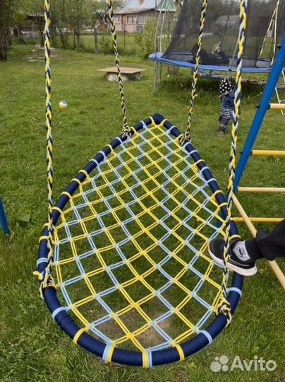 Подвесные качели гнездо для взрослого и ребенка