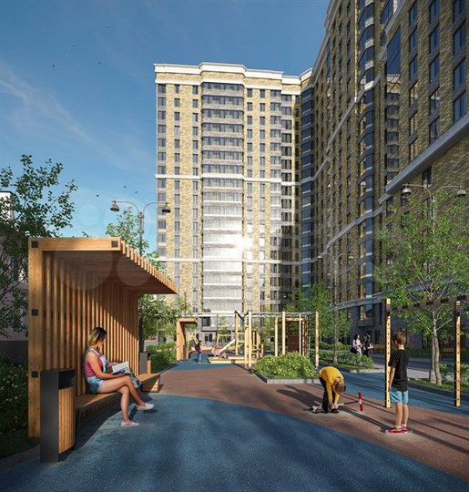 2-к. квартира, 77 м², 15/19 эт.